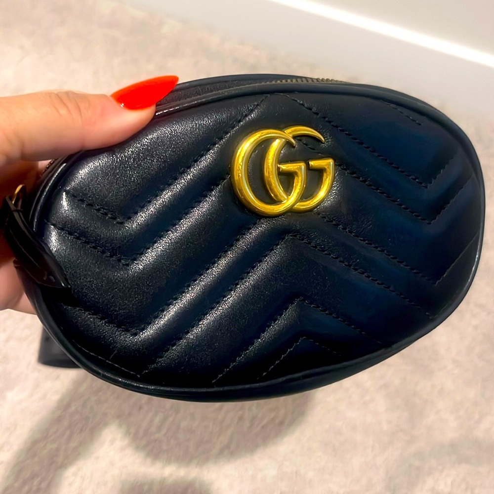 Gucci Marmont Belt Bag (AUTHENTIC)